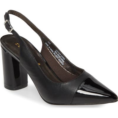David Tate Genesis Slingback Pump- Black
