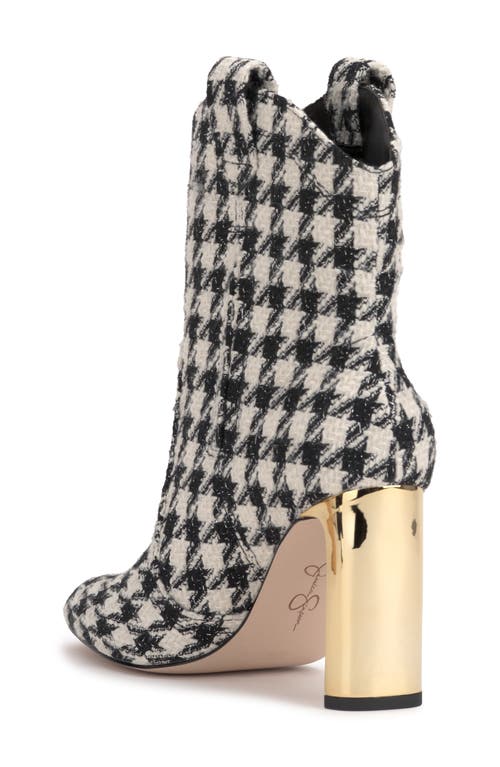 Shop Jessica Simpson Xovira Bootie In Black/white