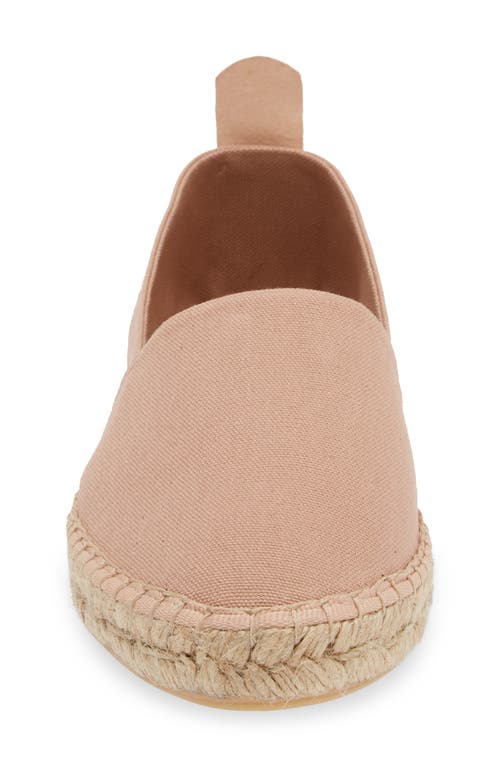 Shop Kaanas Roam Espadrille Flat In Blush