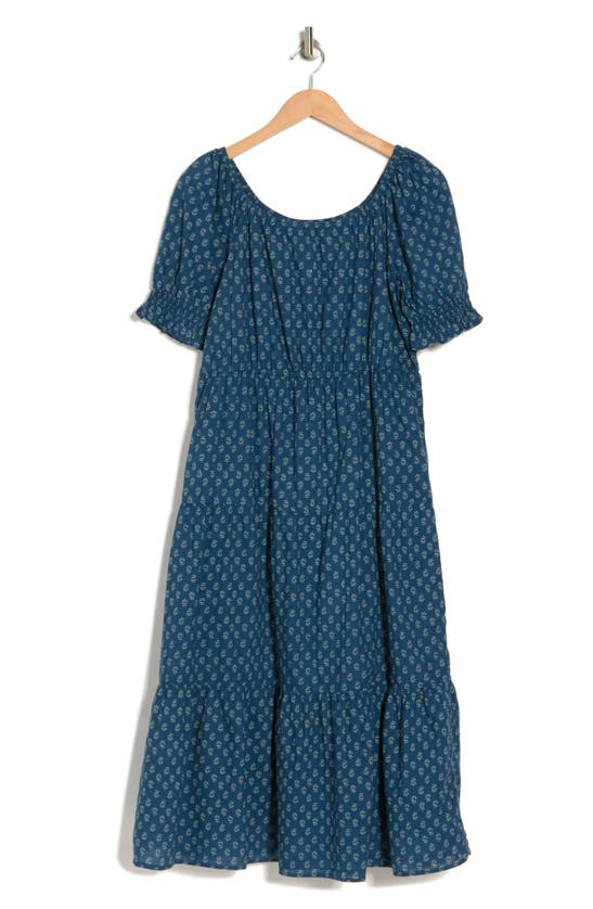 CASA CABANA CELIA FLORAL TIERED DRESS