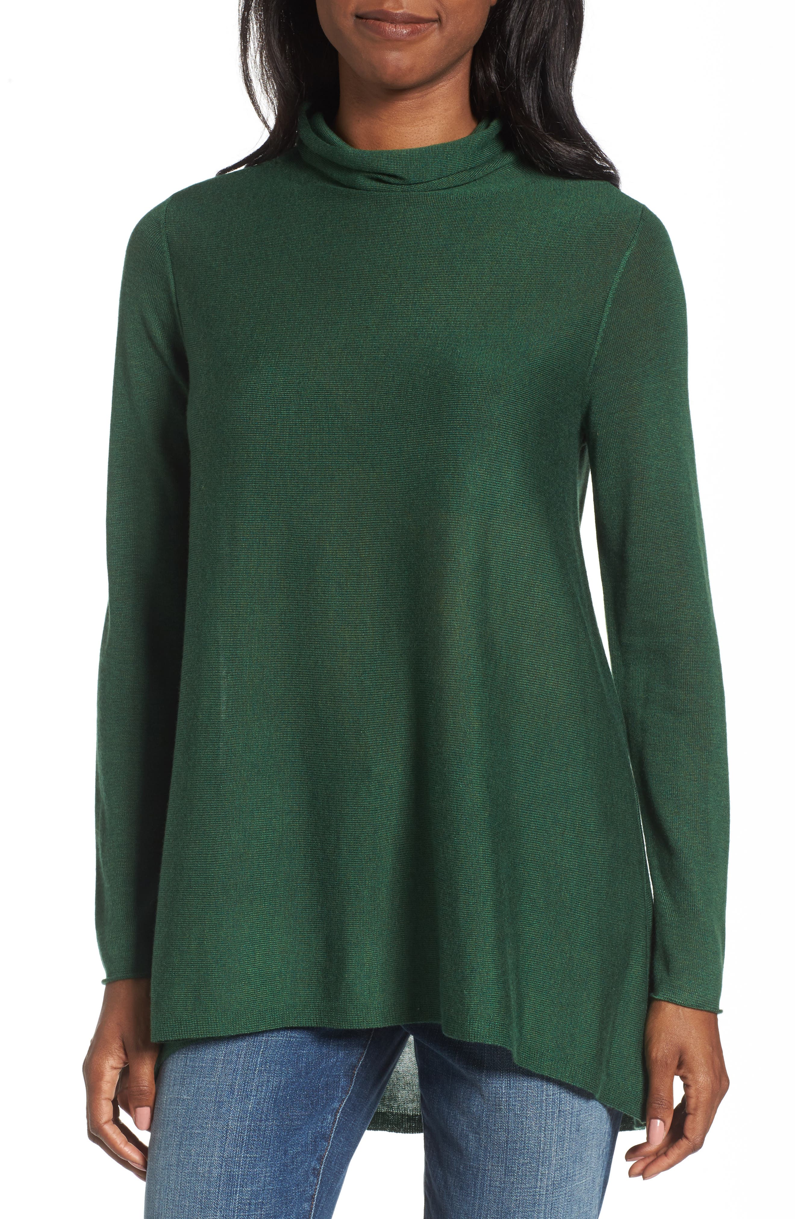 eileen fisher scrunch turtleneck