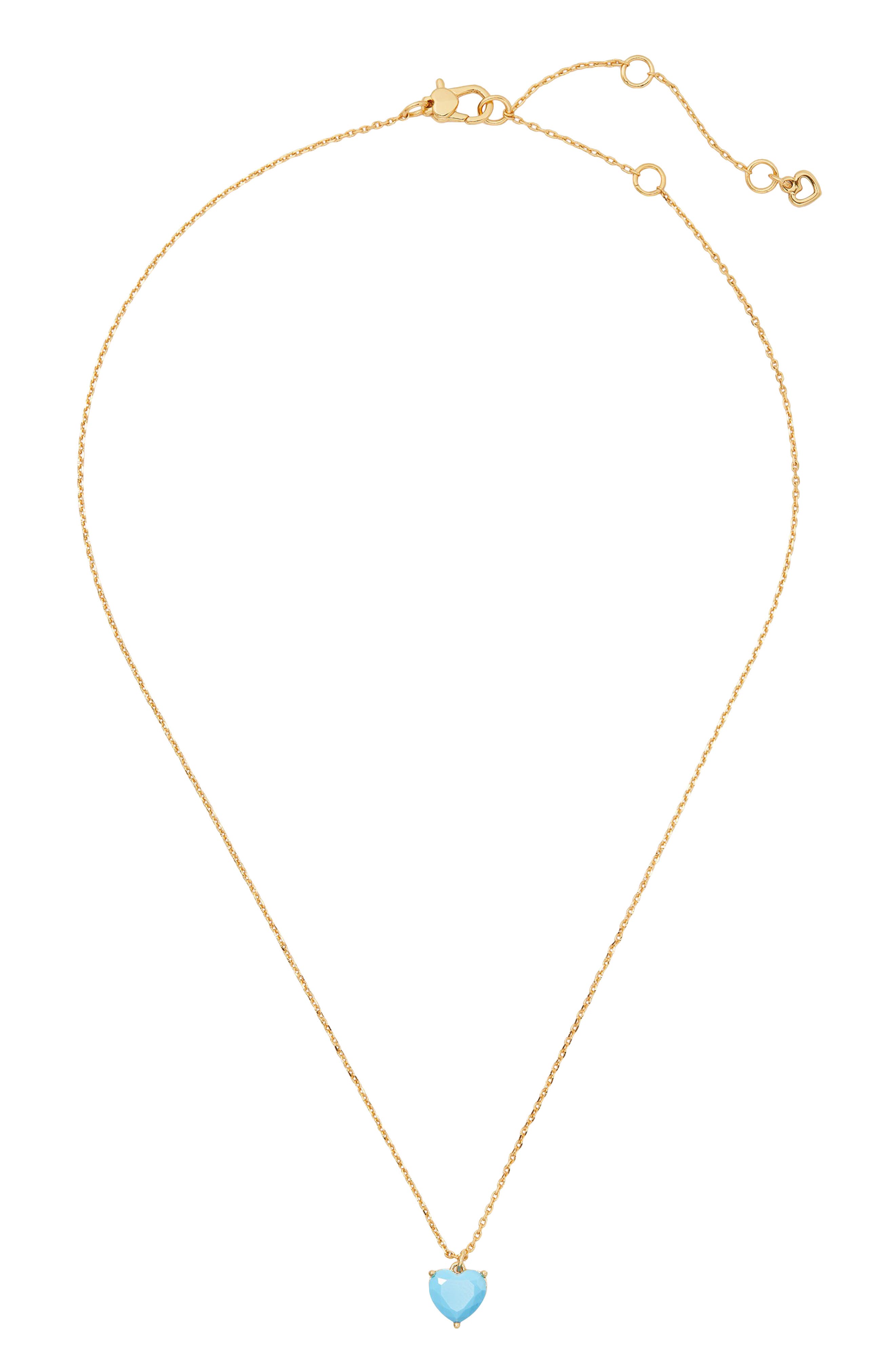 kate spade heart pendant