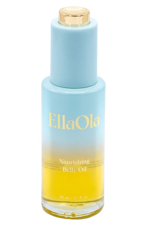 EllaOla Nourishing Belly OIl in Turquoise at Nordstrom