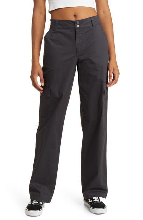 Unisex 6 Pocket Cargo Pants Straight Cut Pants Casure Fit Women