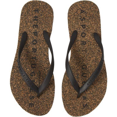 Asportuguesas By Fly London Base Flip Flop, 9/40 - Black