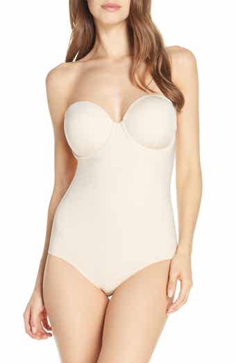Suit Your Fancy Strapless Cupped Bodysuit by Spanx Online, THE ICONIC