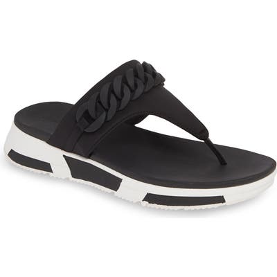 Fitflop Heda Chain Flip Flop, Black