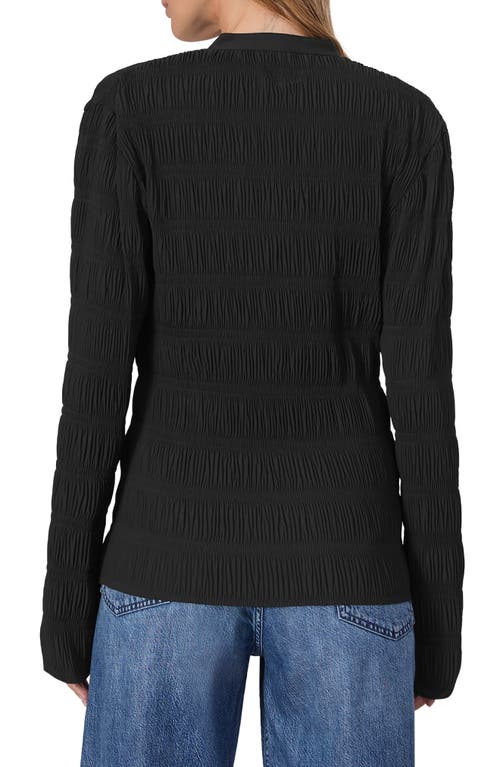 Shop Rag & Bone Belle Shirred Top In Black