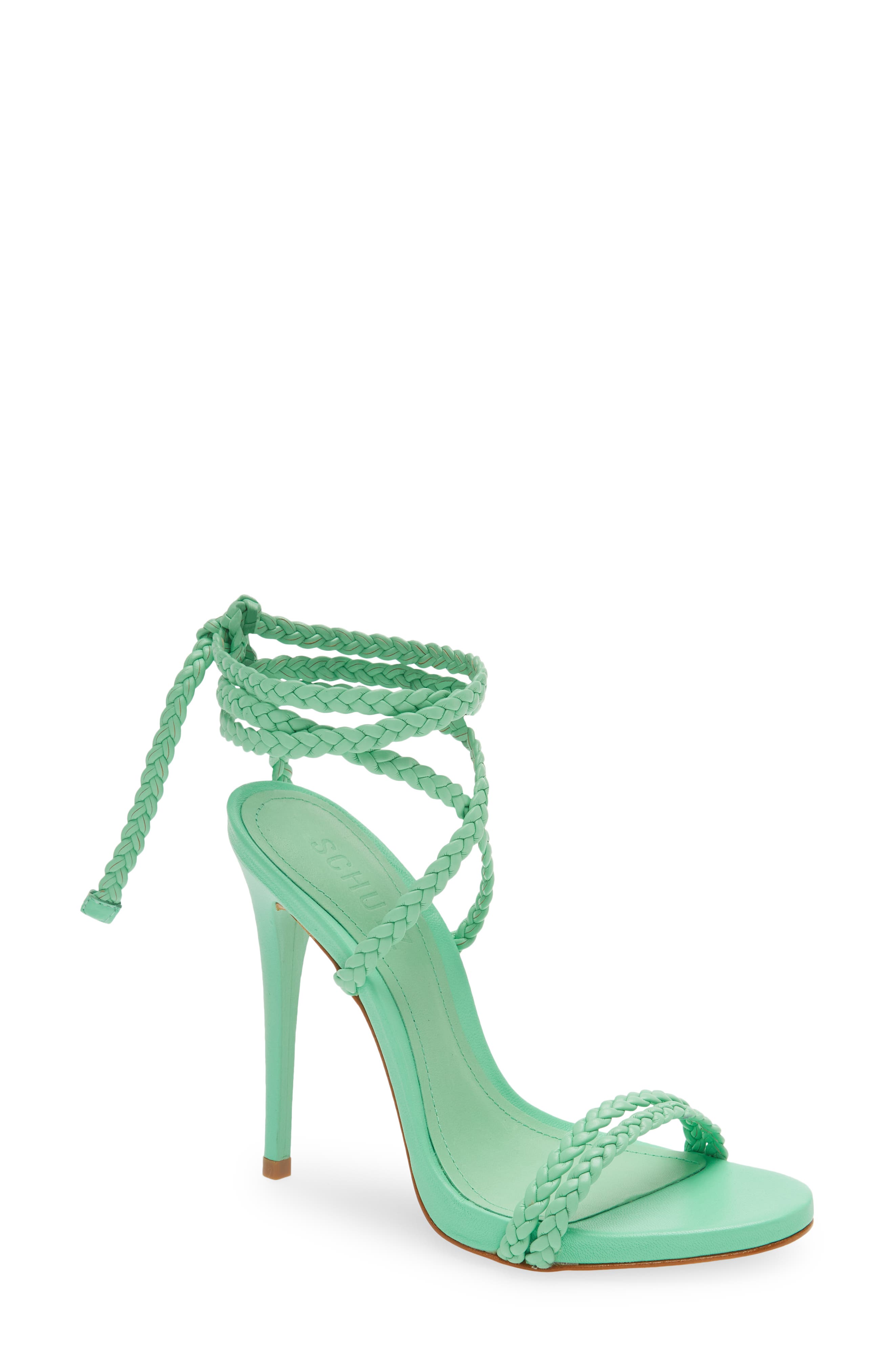 lime green shoes heels