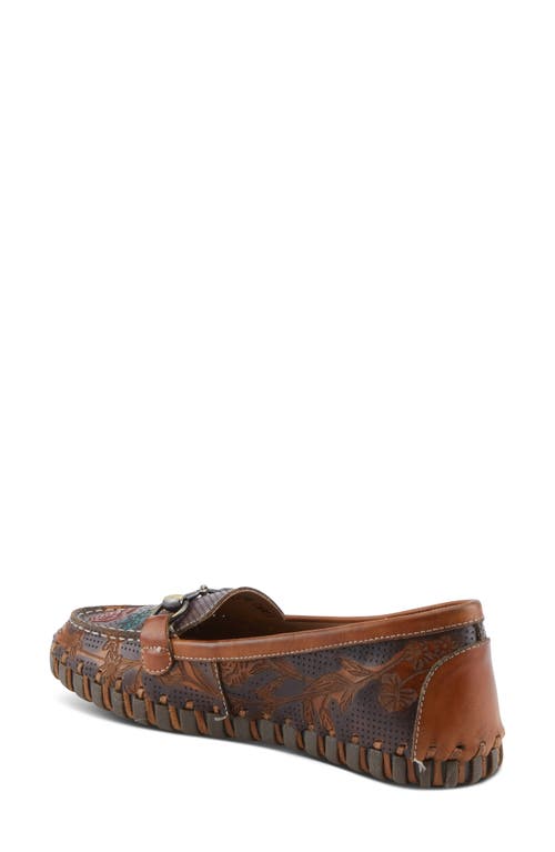 Shop L'artiste By Spring Step Delavigne Bit Loafer In Camel Multi