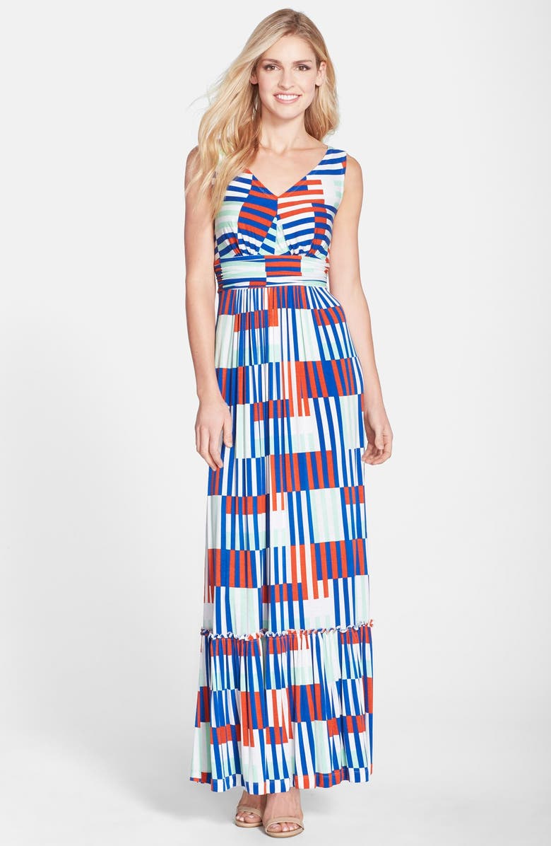 Plenty by Tracy Reese 'Marcia' Print Jersey Maxi Dress (Petite) | Nordstrom