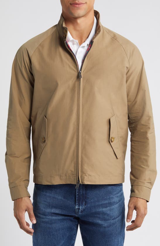 Shop Baracuta G4  Cloth Jacket In Tan