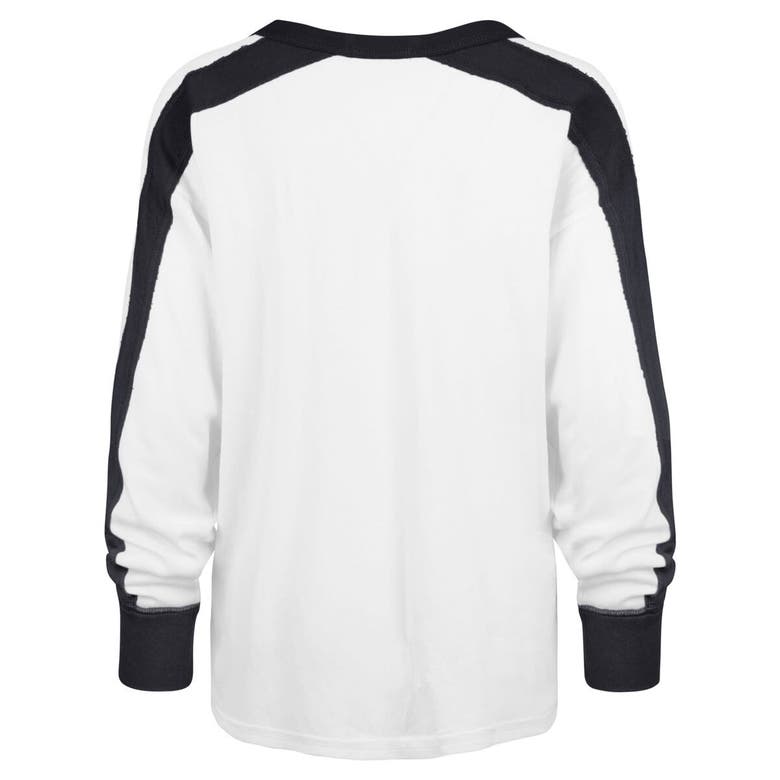 Shop 47 ' White Cleveland Guardians Premier Caribou Long Sleeve T-shirt