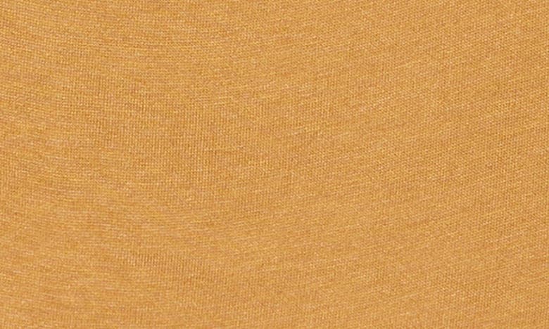 Vince Double Layer Long Sleeve Top In Honey