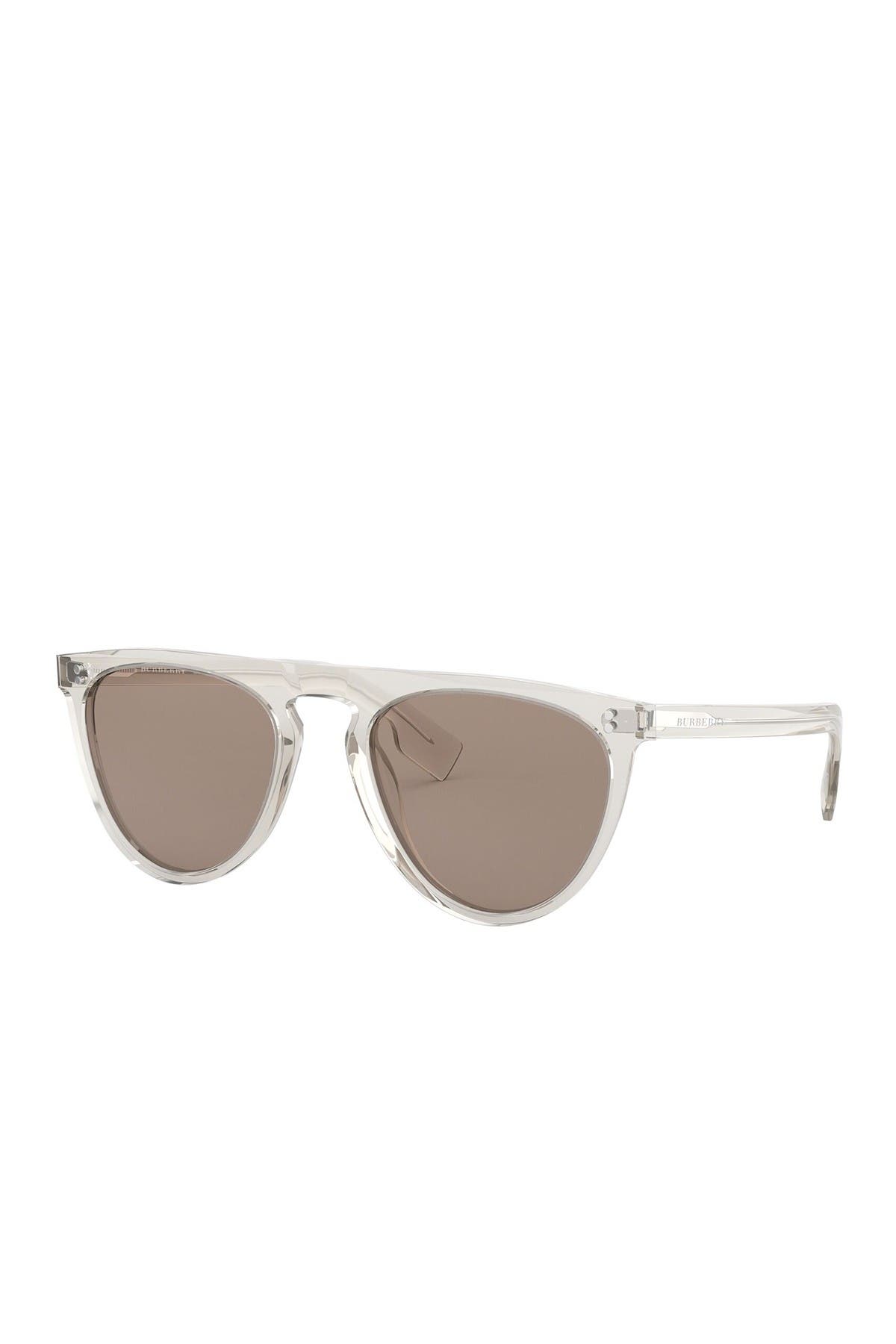 burberry 54mm pilot sunglasses