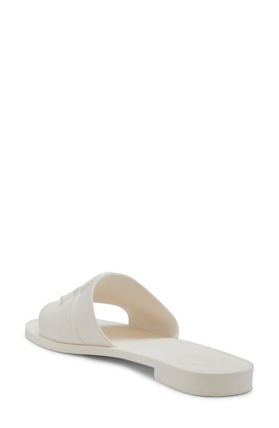 Shop Moncler Bell Slide Sandal In Gardenia