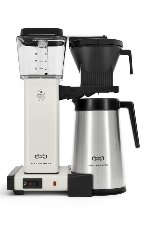 Moccamaster KBGT Thermal Coffee Brewer in Off White at Nordstrom