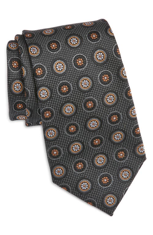 Nordstrom Silk Tie In Black