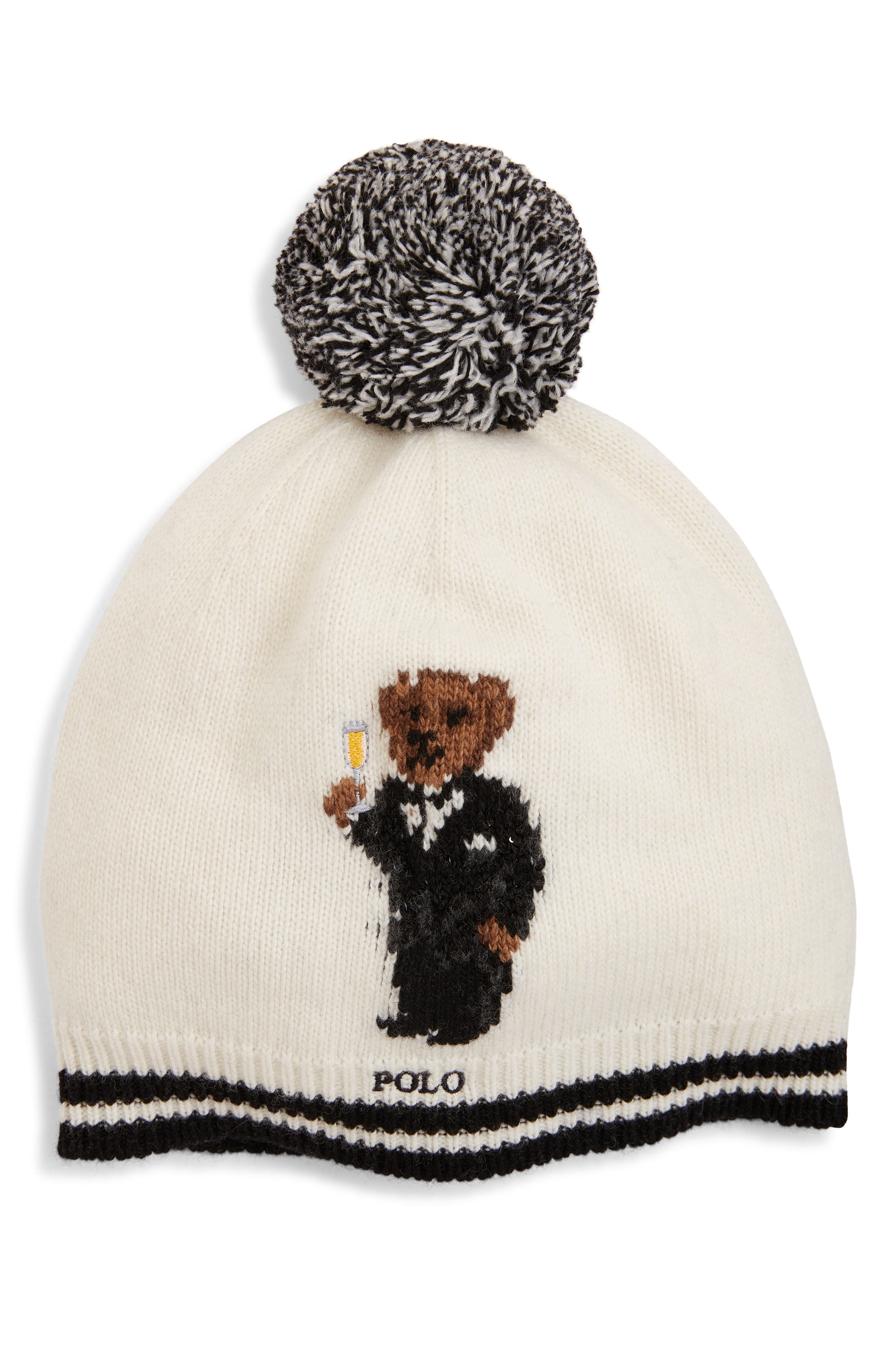 polo pom beanie