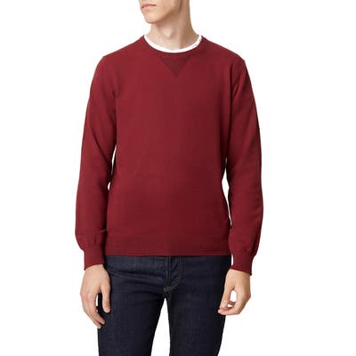 French Connection Regular Fit Crewneck Sweater, Red