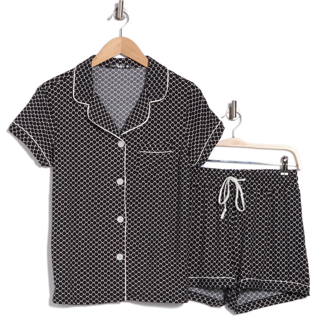 TART TART DIXIE SHORT SLEEVE BUTTON-UP SHIRT & SHORTS PAJAMAS