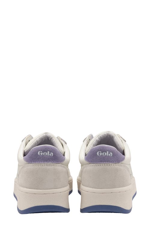 Gola Grandslam 88 Sneaker In White/white/lavender