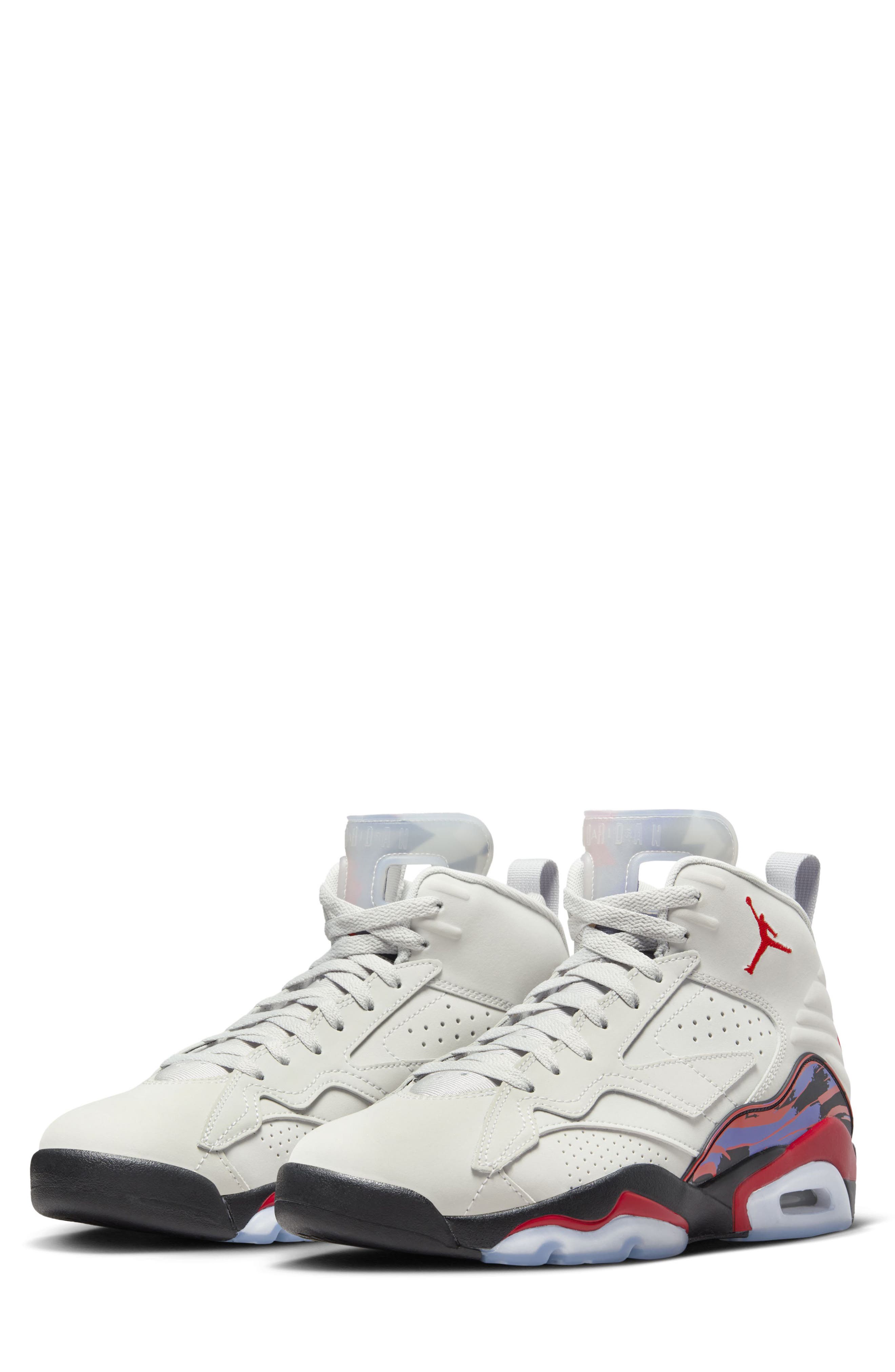 Nike Jumpman 3-peat Sneaker In Neutral Grey/black/concord