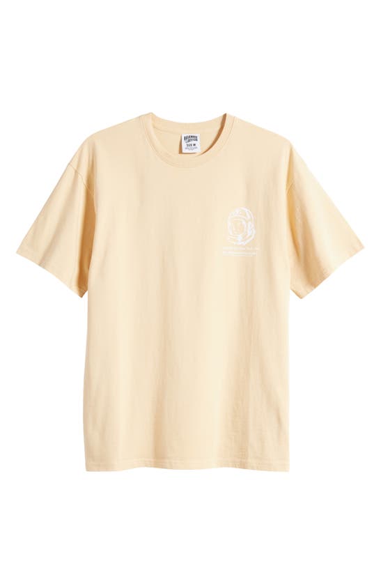 Shop Billionaire Boys Club In Clouds Cotton Graphic T-shirt In Beige