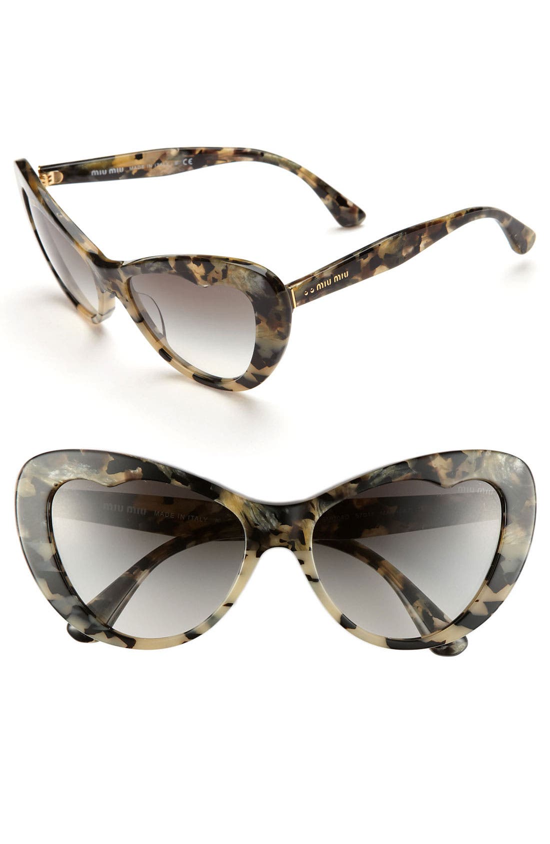 Miu Miu 57mm Cat Eye Sunglasses Nordstrom
