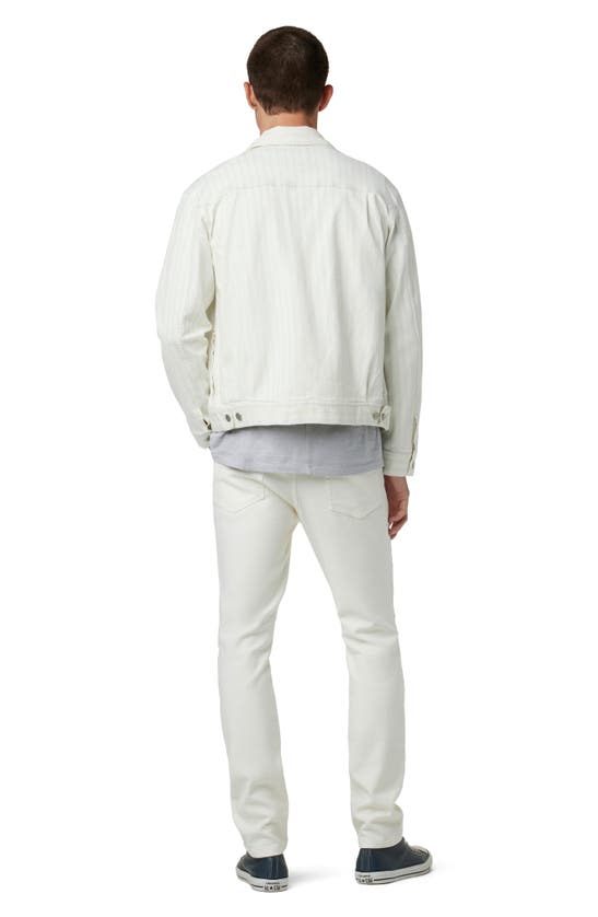 Joe's Miner Denim Jacket In Hickory Stripe