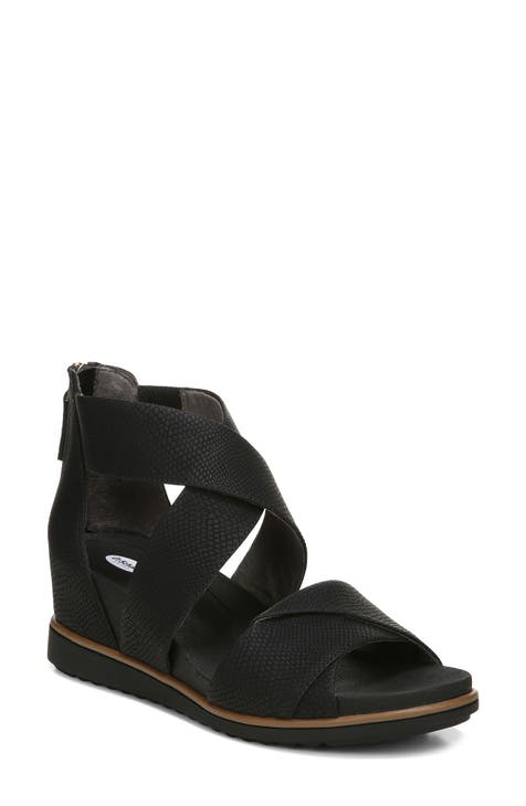 Women's Leather (Genuine) Wedge Sandals | Nordstrom