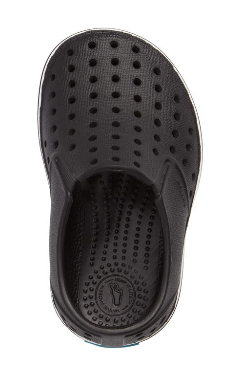 Native Shoes Miles Slip-on Sneaker In Jiffy Black/shell White