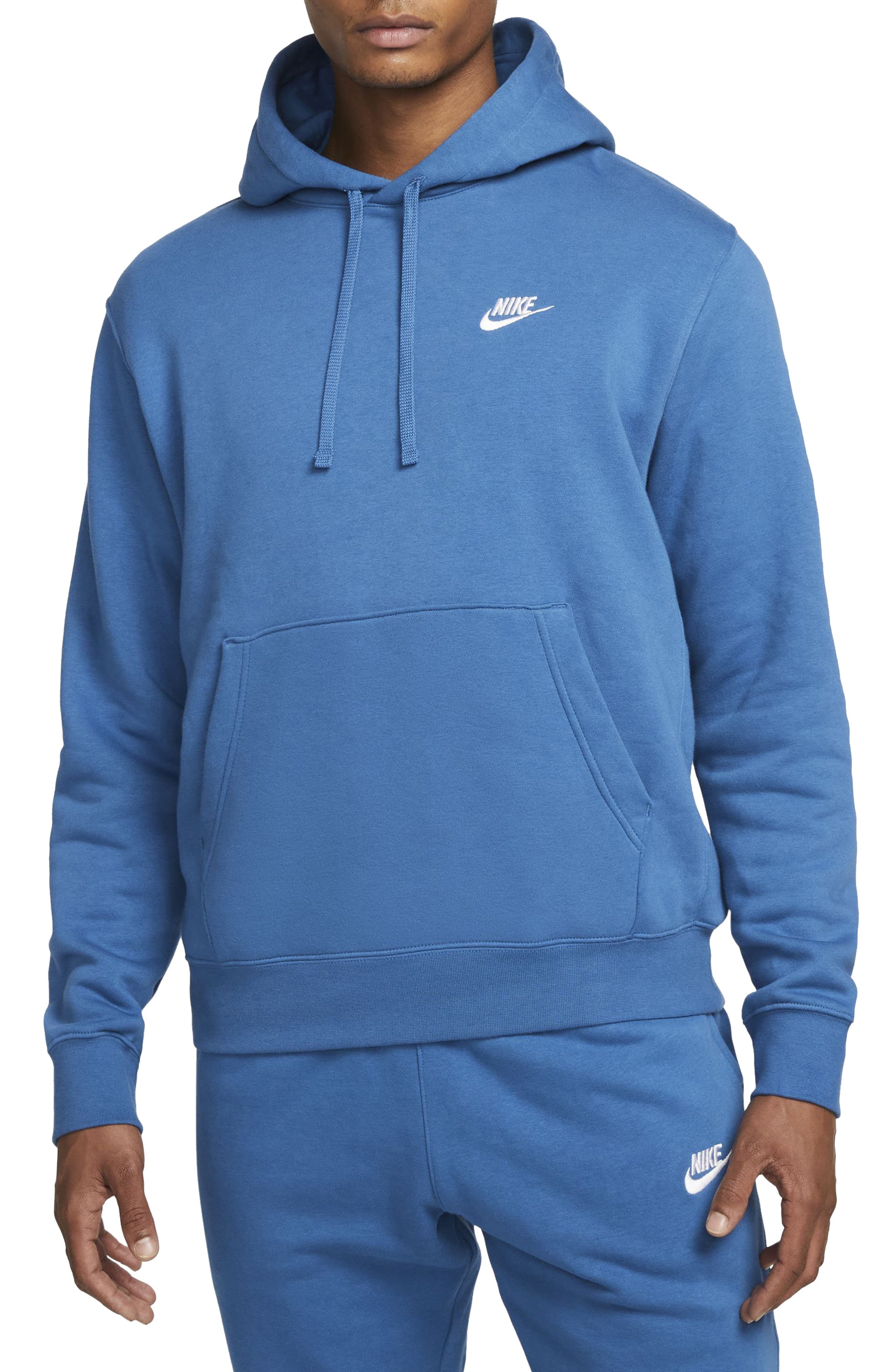 Champion Fleece Sweatshirt in Sky Blue Blue for Men gym and workout clothes Sweatshirts Mens Clothing Activewear 