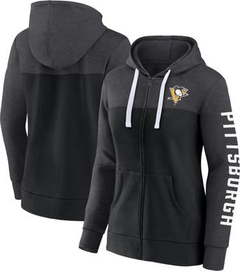 Men's Pittsburgh Penguins Fanatics Branded Heathered Charcoal