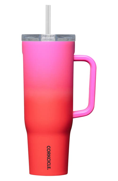 Corkcicle Cruiser 40-ounce Insulated Tumbler With Handle In Sangria