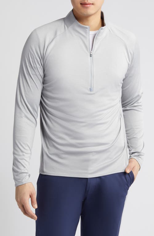 Peter Millar Cloudglow Performance Pullover Gale Grey at Nordstrom,