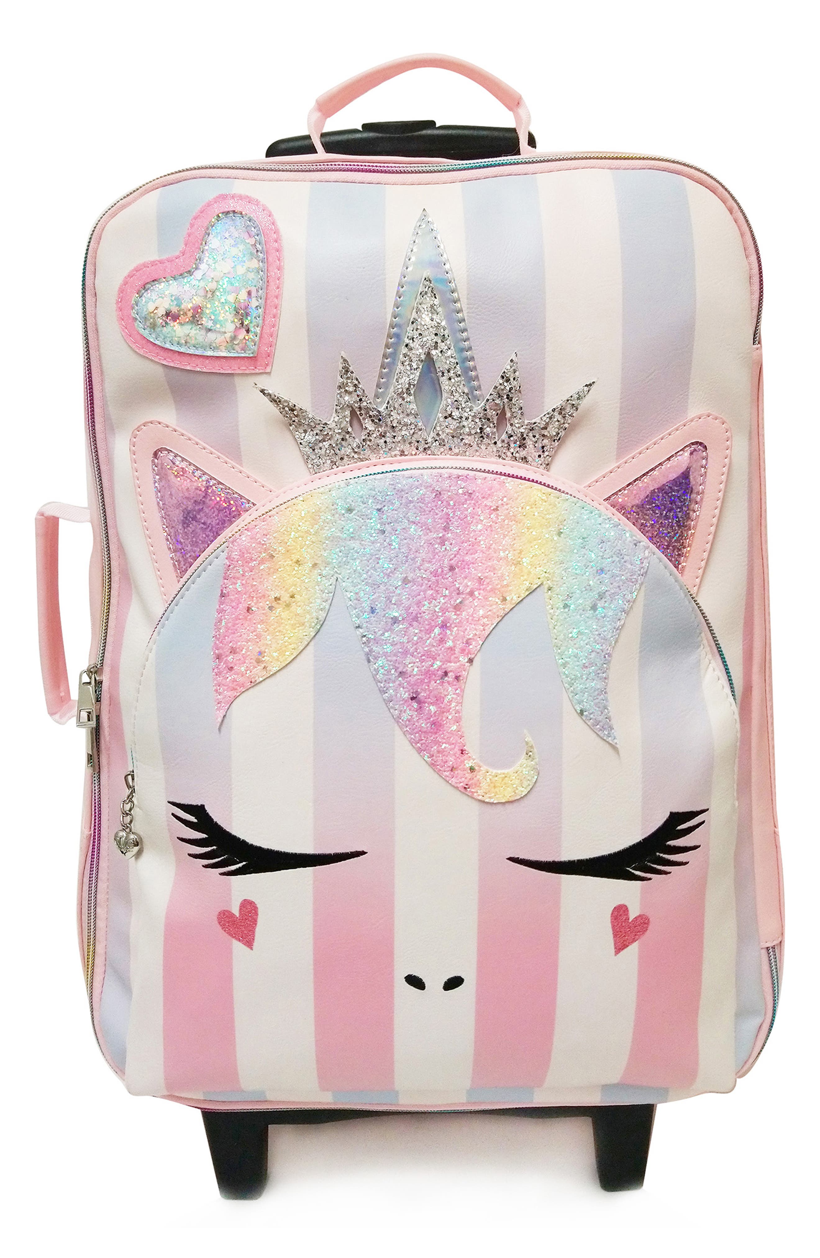 unicorn rolling suitcase