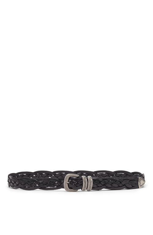 Shop Brunello Cucinelli Belt With Detailed Buckle In Black