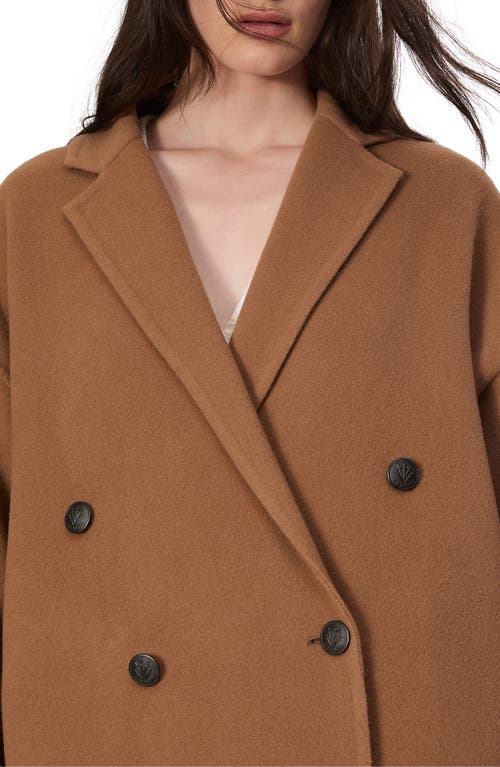 Shop Rag & Bone Thea Wool Blend Coat In Camel