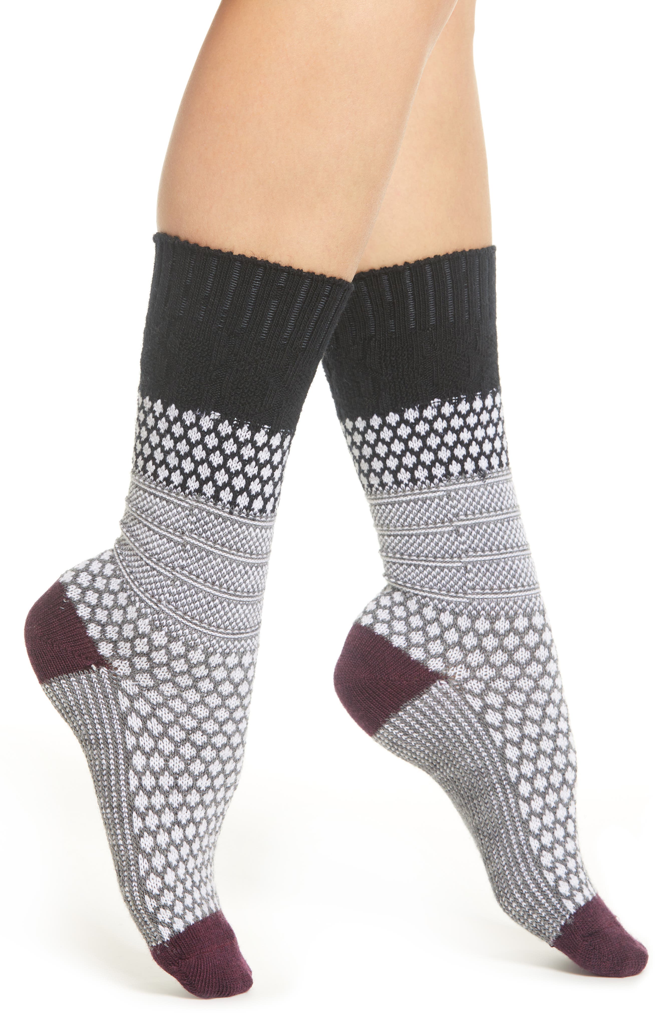 Smartwool Popcorn Cable Crew Socks Nordstrom