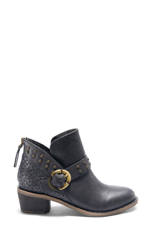 Hälsa Footwear Melania Bootie in Navy Leather