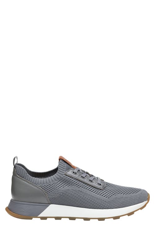 Johnston & Murphy Men's Kinnon Knit Jogger Shoes In Gray Knit