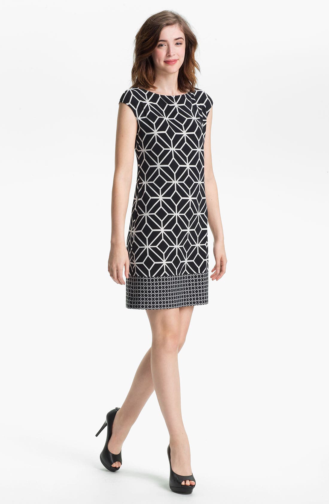 Donna Print Knit Dress Nordstrom