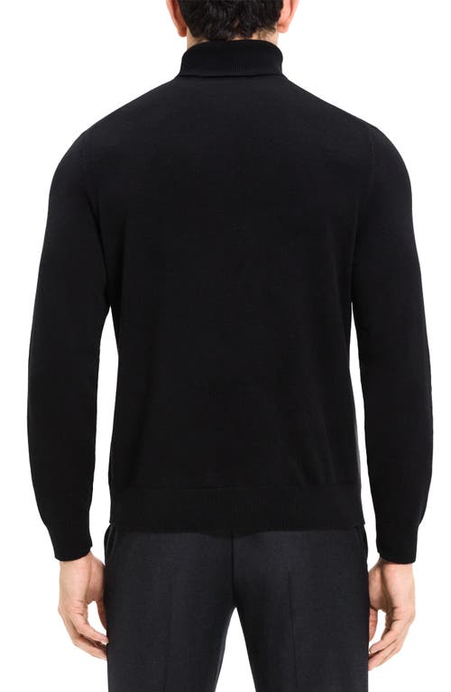 Shop Theory Hilles Cashmere Turtleneck In Black