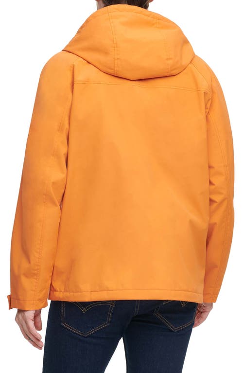 Levi's® Performance Rain Slick Hooded Jacket In Orange