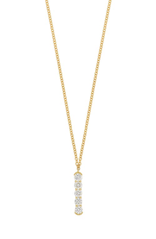 Bony Levy Florentine Diamond Pendant Necklace in 18K Yellow Gold at Nordstrom