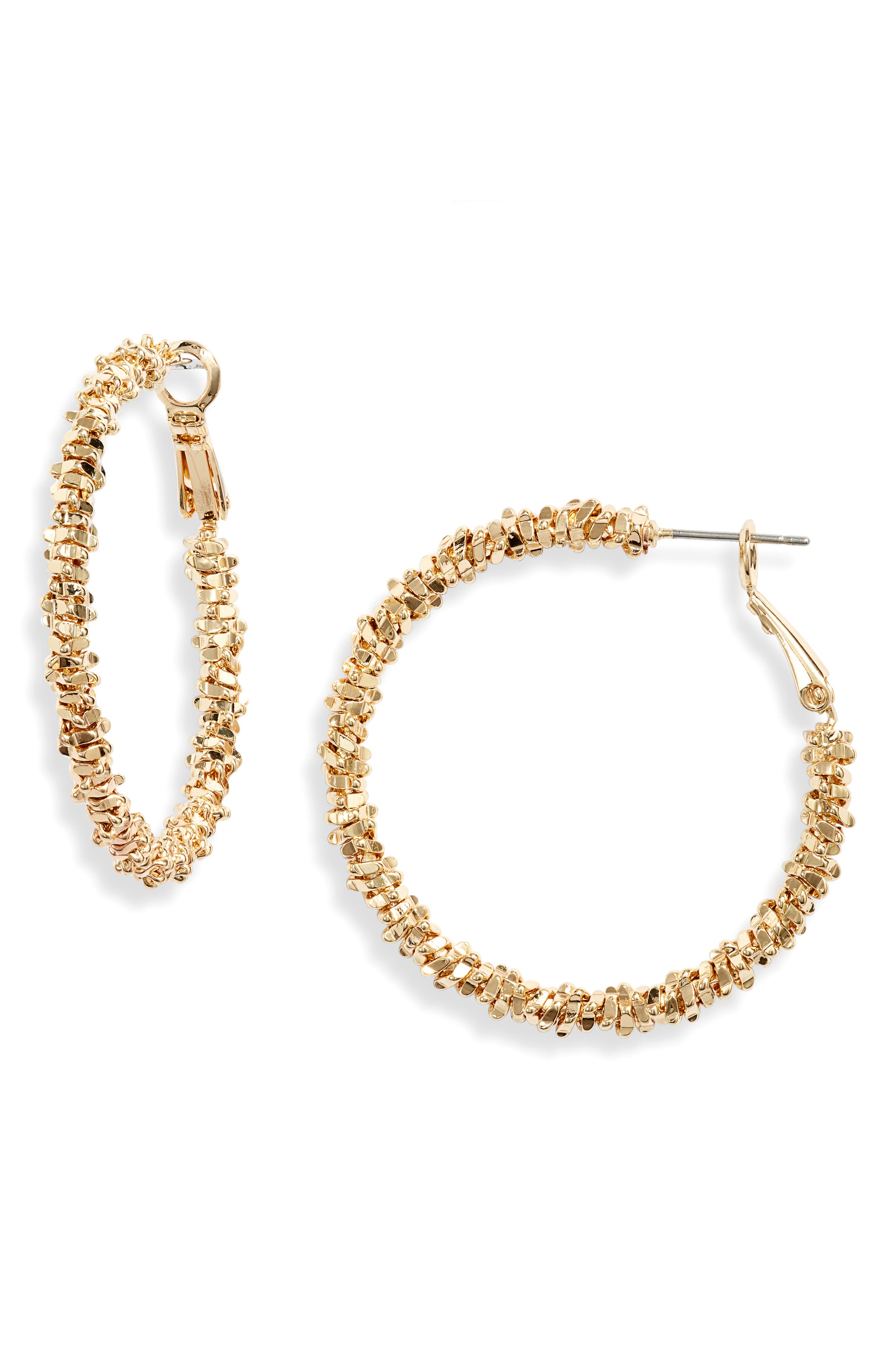 Nordstrom Beaded Hoop Earrings | Nordstrom