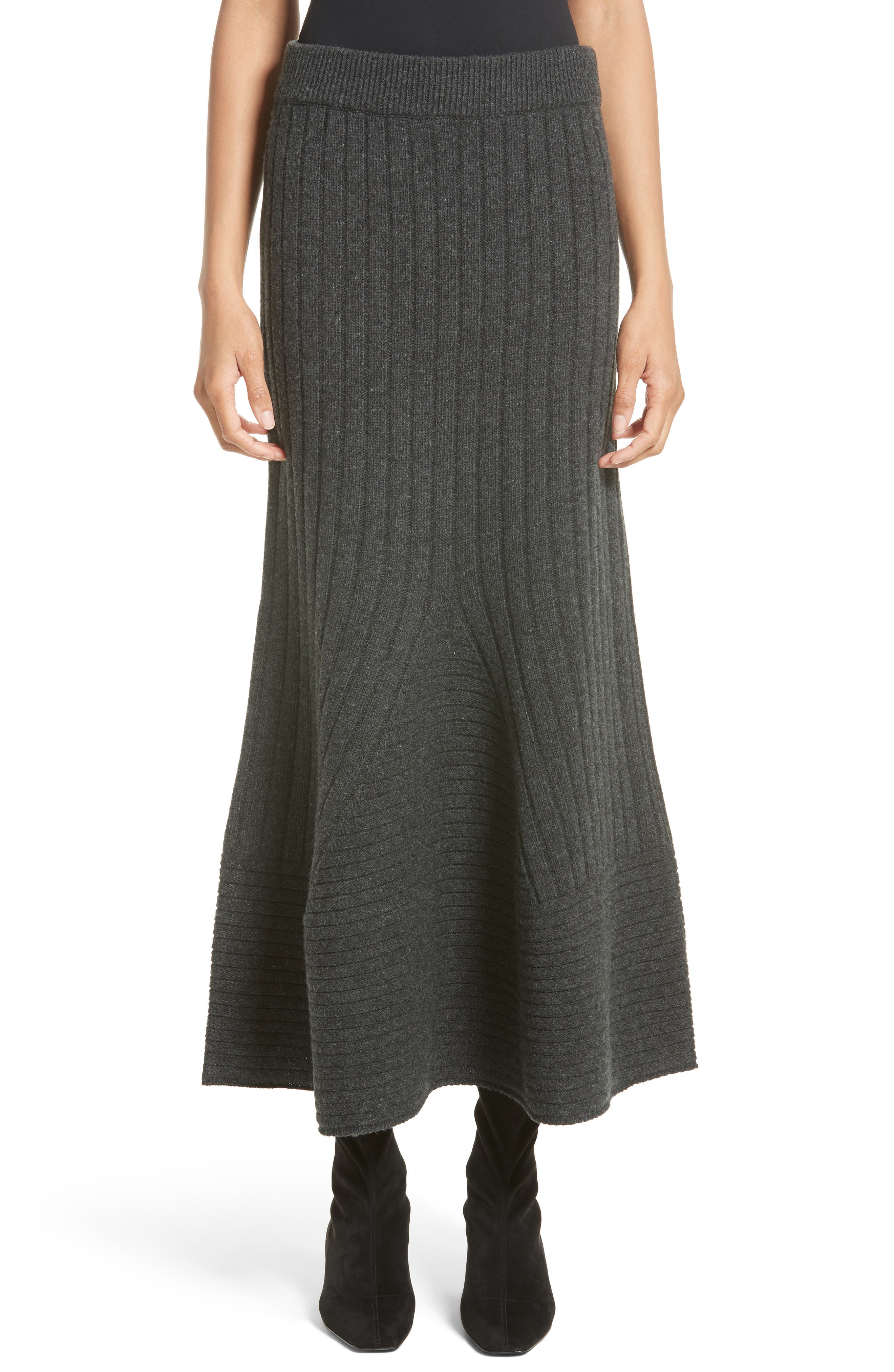 Stella McCartney Knit Wool Maxi Skirt Nordstrom