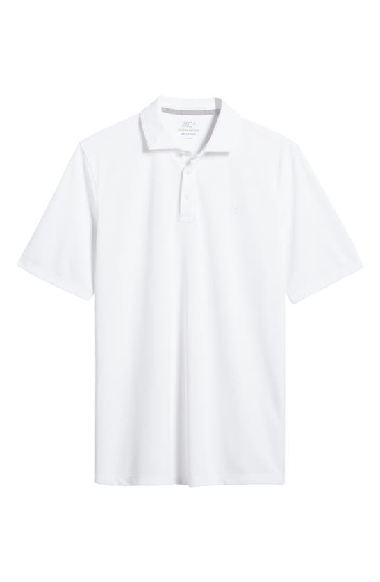 Shop Johnston & Murphy Xc4 Cool Degree Performance Polo In White