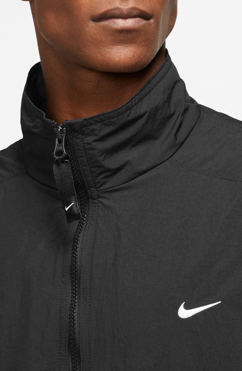 Nike Men's Sportswear Solo Swoosh Nylon Track Jacket Nordstrom